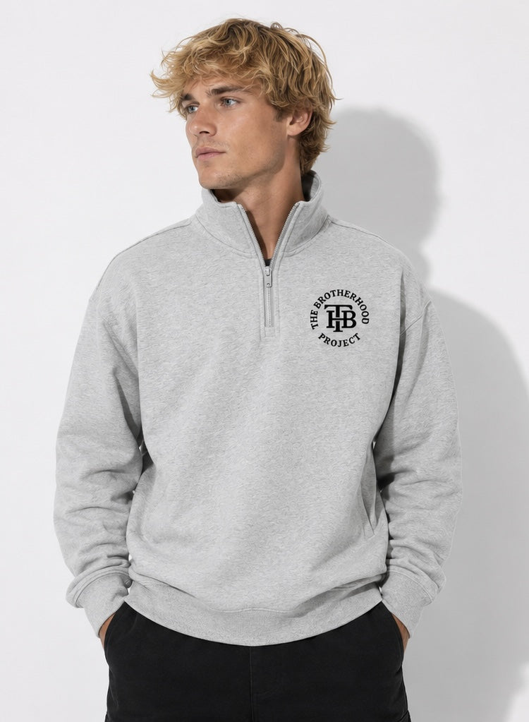 Full Circle Quarter-Zip Sweater