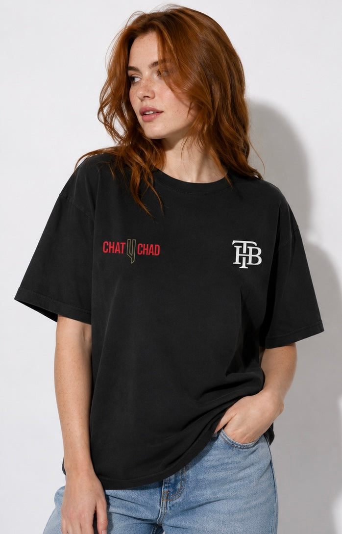 Chat4Chad × The Brotherhood Project — Monogram Tee